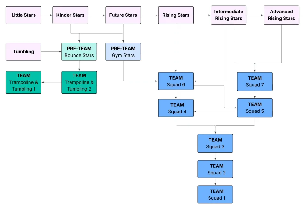 gymnastics-unlimited-team-flow-chart